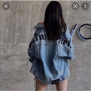 Palm angels denim jacket